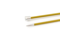 KnitPro Single Point Knitting Needles - Zing - 25cm (3.5mm)