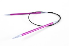 KnitPro Fixed Circular Knitting Needles - Zing - 60cm (5.00mm)