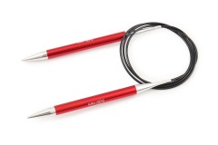 KnitPro Fixed Circular Knitting Needles - Zing - 100cm (9.00mm)