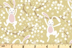 Lewis and Irene - Bunny Hop - Swinging Bunnies - Spring Yellow (A526.2)