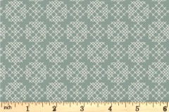 Lewis and Irene - Folk Floral - Cross Stitch - Iced Sage (A668.2)