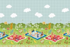 Lewis and Irene - Teddy Bear's Picnic - Double Border (A791)