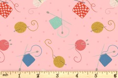 Lewis and Irene - Small Things Crafts - Knitting and Crochet - Pink (SM33.2)