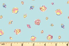 Liberty Fabrics - Riviera - Seashells - Blue (01666454/B)
