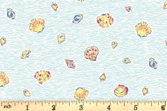 Liberty Fabrics - Riviera - Seashells - Wave (01666454/A)