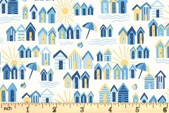 Liberty Fabrics - Riviera - Sunny Days - Blue (01666461/A)