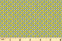 Liberty Fabrics - Woodland Walk - Wicker - Yellow (016668128/A)