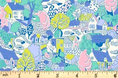 Liberty Fabrics - London Parks - Heath View - Pastel (01666857/B)