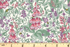 Liberty Fabrics - Postcard from the Highlands - Mull Foxgloves (01667363/A)
