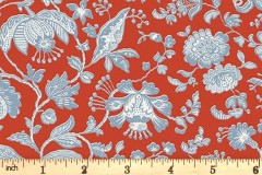 Liberty Fabrics - The Summer House - Victoria Floral - Red (04775669/Y)