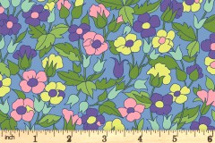 Liberty Fabrics - Carnaby - Piccadilly Poppy - Pinks and Lilacs (04775941/D)
