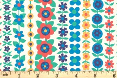 Liberty Fabrics - Carnaby - Soho Stripe - Brights (04775943/C)