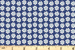Liberty Fabrics - Carnaby - Daisy Dot - Blue (04775946/A)