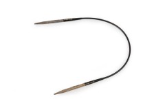 Lykke Fixed Circular Knitting Needles - Driftwood - 9in/23cm (3.00mm)