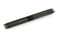 Lykke Double Point Knitting Needles - Driftwood - 15cm / 6in (3.25mm)