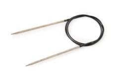 Lykke Fixed Circular Knitting Needles - Driftwood - 40in/100cm