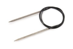 Lykke Fixed Circular Knitting Needles - Driftwood - 47in/120cm (4.50mm)