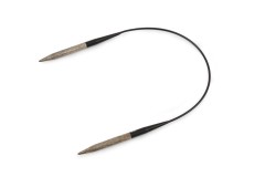 Lykke Fixed Circular Knitting Needles - Driftwood - 12in/30cm (5.00mm)