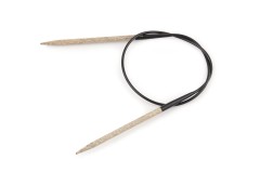 Lykke Fixed Circular Knitting Needles - Driftwood - 16in/40cm (3.50mm)