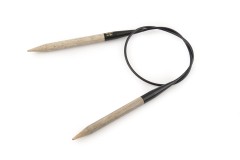 Lykke Fixed Circular Knitting Needles - Driftwood - 16in/40cm (6.00mm)