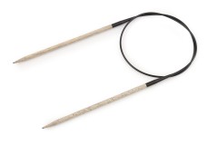 Lykke Fixed Circular Knitting Needles - Driftwood - 24in/60cm (4.00mm)