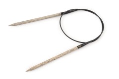Lykke Fixed Circular Knitting Needles - Driftwood - 24in/60cm (5.00mm)