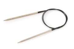 Lykke Fixed Circular Knitting Needles - Driftwood - 32in/80cm (4.50mm)