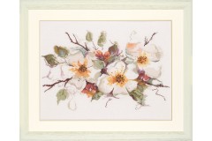 Lanarte - Apple Blossom (Cross Stitch Kit)