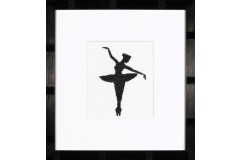 Lanarte - Ballet Silhouette 1 (Cross Stitch Kit)