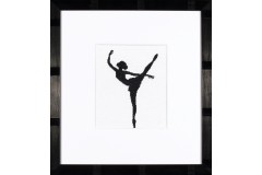 Lanarte - Ballet Silhouette 2 (Cross Stitch Kit)