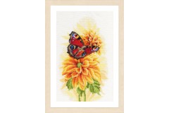 Lanarte - Flutterby Butterfly (Cross Stitch Kit)