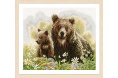 Lanarte - Bears In The Woods (Cross Stitch Kit)