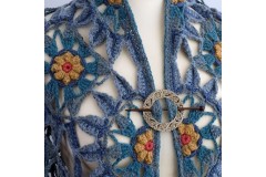 Janie Crow - Lotus Flower Crochet Shawl (Rowan Yarn Pack)