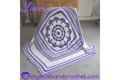 Crystals and Crochet (Helen Shrimpton) - Lowen - Purples Yarn Pack (Stylecraft Special DK)
