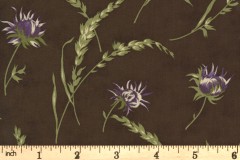 Moda - Mill Creek Garden - Wildflowers - Earth Brown (2240-15)