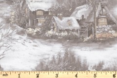 Moda - Blizzard Blues - Christmas Village - Moonbeam (33671-15)