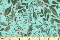 Moda - Cheer and Merriment - Winter Foliage - Frost (45534-21)