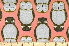 Moda - Nocturnal - Sleeping Owls - Primrose (48332-13)