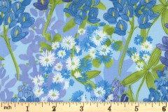 Moda - Wild Blossom - Bluebonnets - Mist (48732-23)