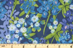 Moda - Wild Blossom - Bluebonnets - Navy (48732-25)