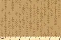 Moda - Forest Frolic - Leafy Lines - Caramel (48745-14)