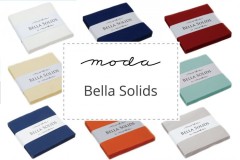 Moda - Bella Solids - Charm Packs (5 squares)"