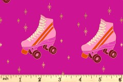 Ruby Star Society - Darlings 2 - Rollerskates - Berry with Gold Metallic (RS5059-14M)