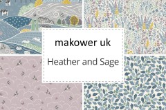 Makower - Heather and Sage Collection