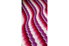 Crochet Between Worlds - Bargello Wave Baby Blanket - Cherish (Stylecraft Yarn Pack)