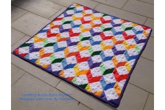 Crochet Between Worlds - Tumbling Blocks Baby Afghan (Stylecraft Yarn Pack)