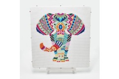 Meloca Designs - Mandala Elephant (Cross Stitch Kit)