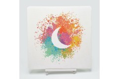 Meloca Designs - Watercolour Moon (Cross Stitch Kit)