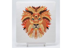 Meloca Designs - Mandala Lion (Cross Stitch Kit)