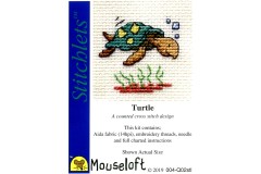 Mouseloft - Stitchlets - Turtle (Cross Stitch Kit)